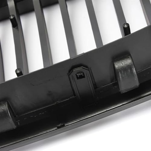 Grille de Calandre BMW E38 Série 7 Noir Mat - Finition Simple Latte Premium - 4
