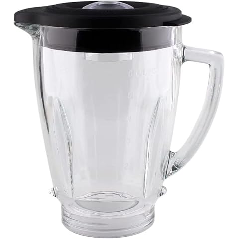 Felji Premium Replacement 6-Cup Blender Glass Jar Compatible with Oster Pro 1200 Blender Cover