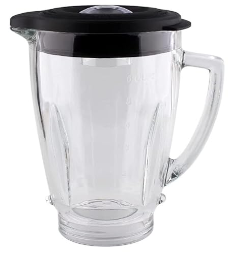 Felji Premium Replacement 6-Cup Blender Glass Jar Compatible with Oster Pro 1200 Blender