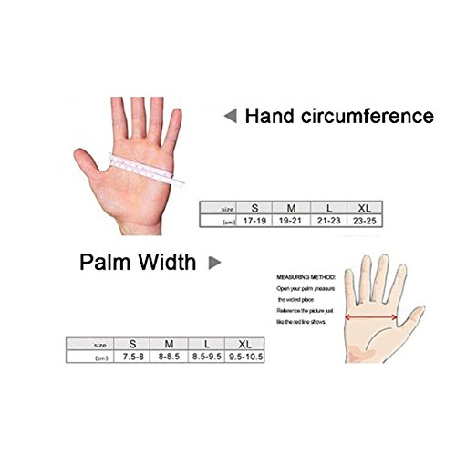 Mcolics Slip-Resistant Bone Skeleton Racing Cycling Half Finger Gloves Outdoor Sports Skull Glove (M) #TOP4