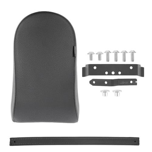 Selle moto passager R18 finition premium en cuir synthétique robuste
