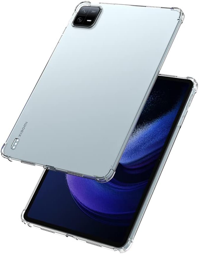 For Xiaomi Pad 6 / Xiaomi Pad 6 Pro Case [Gosento] Xiaomi Pad6 / Xiaomi Pad6 Pro Cover TPU Clear Full Protective Shockproof Protective Cover (Clear)