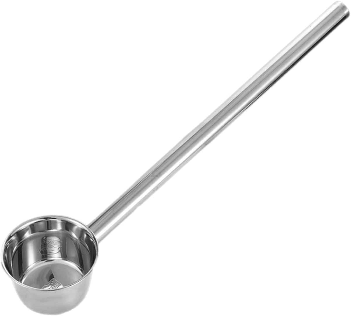 304 Stainless Steel Long Handle Ladle Multi-Use Water Spoon for Kitchen Garden and Canteen 1-Piece Convenient Water Scoop for Serving Soup and Liquid