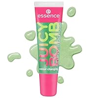essence JUICY BOMB shiny lipgloss 107 Glowy Gummy – Hochglänzender Lipgloss mit fruchtigem Duft – Vegan – Nicht-klebende Textur – 10 ml