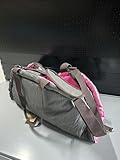 Hundetasche - Tragetasche Xenos Taupe – 62x26x28cm – Polyester mit Faserfüllung – 2-in-1 als Tragetasche und Liege – Schulterriemen und Aufbewahrungstasche