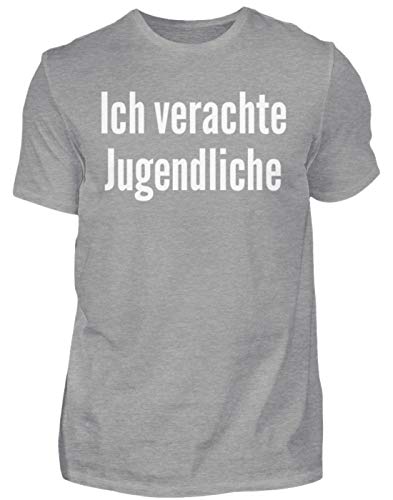 T-Shirt Haut de Gamme pour Homme Gris de taille XXXL avec finitions de haute couture