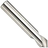 YG-1 - 0201L High Speed Steel NC Spotting Drill Bit, Uncoated (Bright), Straight Shank, Slow Spiral, 90 Degree, 5/16' Diameter x 3-7/64' Length (Pack of 1)