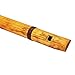 Unique Birthday Gift Ideas 17 Inch Authentic Indian Wooden Bamboo Flute in 'G' Key Fipple Woodwind Musical Instrument Recorder Traditional Bansuri Hand Crafted Novelty Gifts Men Women Kids