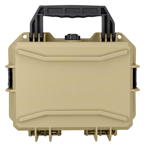 Maleta rígida compacta para cámara Eylar 11.8" tan miniatura 6