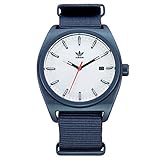 [アディダス ウォッチ] 防水 アナログ ウォッチ (日本正規商品) [ Z09-3032 / Process_W2 ] 腕時計 日本製ムーブメント 3032_Navy / Silver Sunray / Red