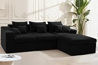 101" Modular Sectional Sofa for Living Room,Cloud Couch with L-Shape Chaise — image 2