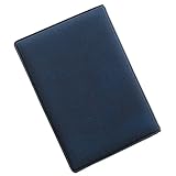 【日本製】スエード調 防磁カードケース（ネイビーブルー）2枚収納 社員証 カードキー キャッシュカード クレジットカード 読みとりエラー 再発行 磁気とび防止 磁気データ保護タイプ