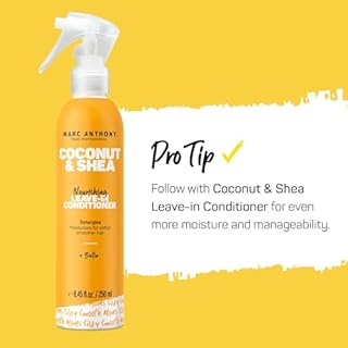 Marc Anthony Coconut Oil & Shea Butter Leave In Deep Conditioner for Breakage & Frizz, 250 ml.
