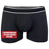 Spaß Kostet Männer Boxershort mit Spruch Lagerräumung Größe S bix 5XL