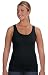 Anvil 882L Ladies Ringspun Tank - Black - 'XL