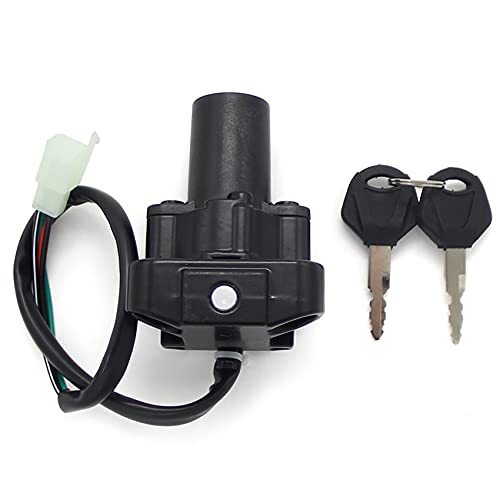 Ignition Switch for Yamaha TTR225 1999-2004, SR125 1999-2000, RZ50 1998-2006, XT225WE Serow 1997-2004, XT225W Serow 1995-1996 Motorcycle Ignition Switch