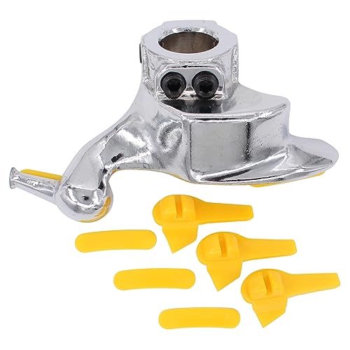 Autoreifenwechsler Reifenwechsler Entenkopf Auto Reifenmontage Maschine 28mm Ente Kopf Reifenwechsel Montagekopf Demontagekopf Reifenmontierkopf mit 3 Paar Felgenschutz für Reifenmontiermaschine