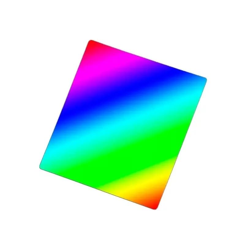 36X38mm Difracción Transmisión Retículo Espectrómetro Espectrómetro Espectroscopia Inspección de precisión Demostración didáctica Ayudas Material PET(100Lines)