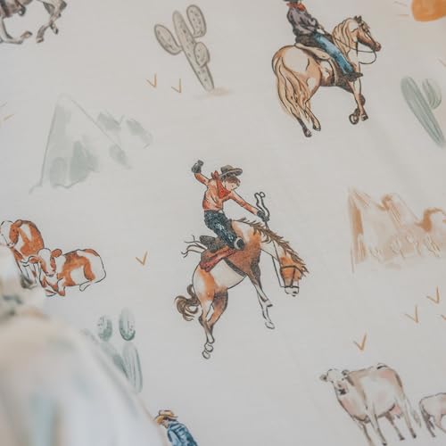 Image of Premium Fitted Knit Crib Sheet /Toddler Sheet Boone by Copper Pearl
