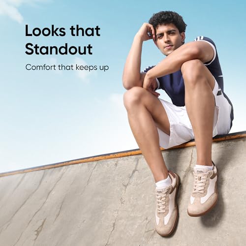Image of Frido Active Casual Sneakers for Men & Women | Stylish Everyday Sneakers with Breathable Mesh, Lycra-Lined Collar, Cushioned Footbed & Zero-Drop Sole for Travel, Night Outs