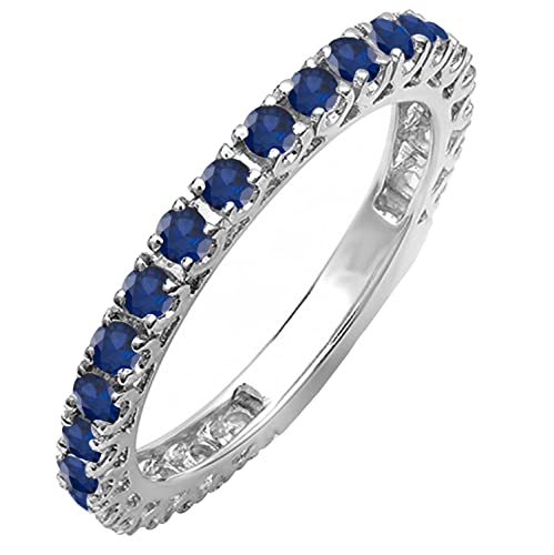 Dazzlingrock Blue Sapphire Band