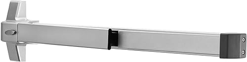 Miniatura 11 de VEVOR Dispositivo de salida de pánico de barra de empuje, con palanca exterior, barra de salida de emergencia comercial Dispositivo de salida de
