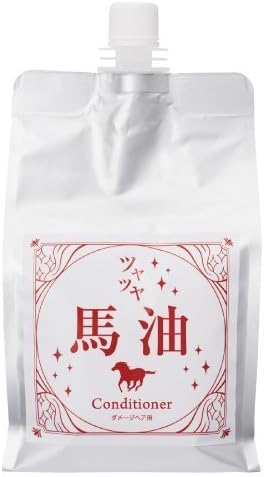 ツヤツヤ馬油コンディショナー 1000ml 詰替え