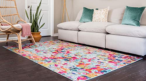 Tapete decorativo rectangular Unique Loom 4'1 x 6'1 miniatura 2