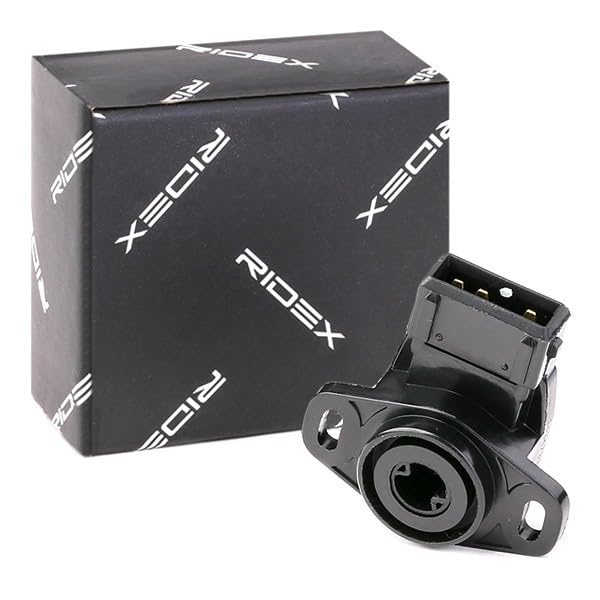 Capteur Position Papillon RIDEX 3940T0009 - Compatible Peugeot 206, Fiat Panda, Volvo V40 - 3 Contacts