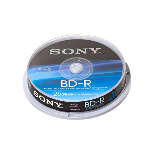 Preisvergleich Produktbild Sony BD-R 25GB, 6fach, 10er Cake Box