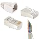 RJ45 Stecker VESVITO 20er Pack CAT 6 STP Crimpstecker