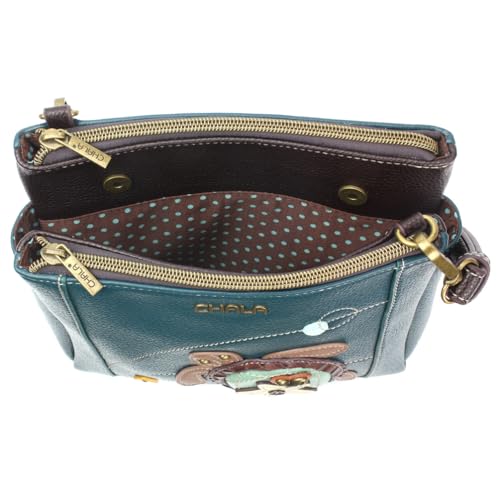 Image of CHALA Merry Messenger RFID Protected Women Faux Leather Shoulder Purse with Adjustable Crossbody Strap | RFID Protected