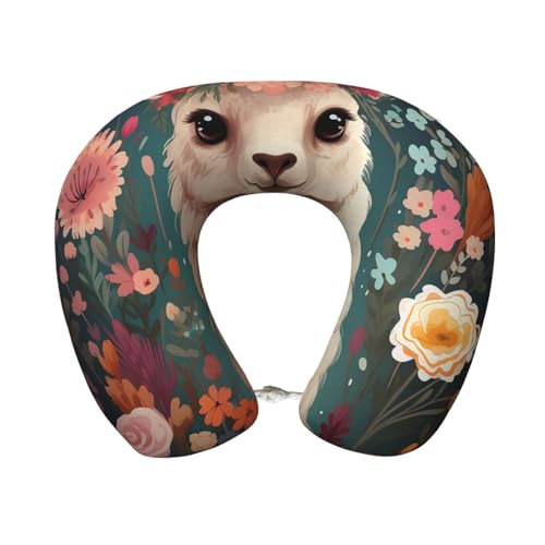 Almohada de viaje espuma de memoria tamaño único miniatura 1