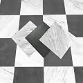 Art3dwallpanels Peel and Stick Floor Tiles 30-Pack 12 x 12 inch, Self Adhesive Waterproof Vinyl Flooring Marble Pattern for Kitchen, Dining Room, Bedrooms, Cover 30 Sq. Ft, Black & White Marble
