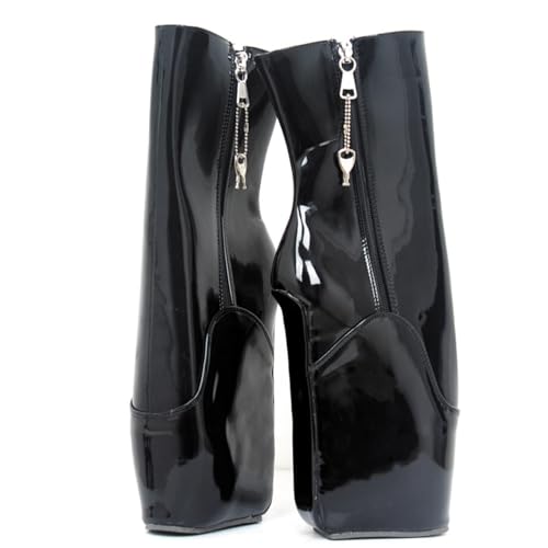 High heels 18cm Ballet Boots High Heeled Boots Zip3