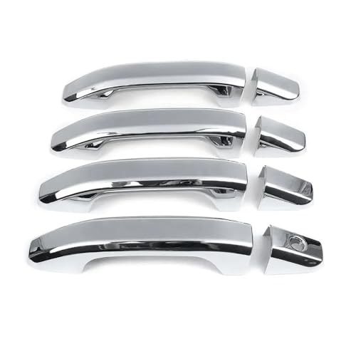 Poignée de porte extérieure voiture ABS chrome pour Silverado 1500 2500 3500 2014-2019