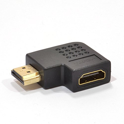 HDMI Horizontal 270 Grado Derecho ángulo Adaptador Enchufe A Clavija