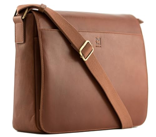 Sacoche en cuir véritable Mala Leather Bloomsbury 7404_17 maroquinerie