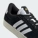 Adidas Women's VL Court 3.0 Shoes, Core Black Cloud White Gold Metallic, 9 US