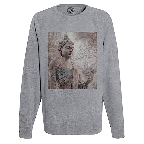 Sweatshirt Homme Bouddha en Pierre Style Thaïlande | Pull Fabulous