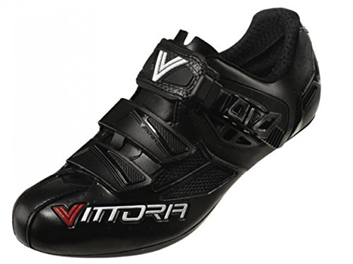 Vittoria Elite Road Cycling Shoes (37 M EU / 5 D(M) US, Black)