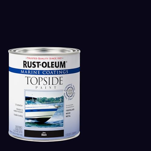 Rust-Oleum Marine Topside Semi-Gloss Black Boat Paint - image 2