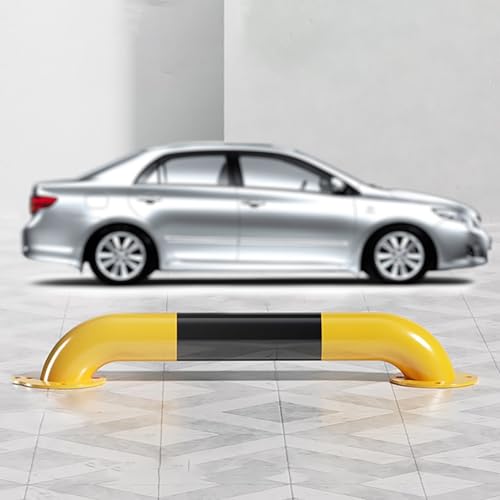 Barriera anti-collisione per parcheggio, a forma di U, per la sicurezza del traffico e del magazzino, ringhiera di protezione durevole per parcheggi