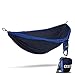 ENO - Eagles Nest Outfitters Double Deluxe Hammock, Portable Hammock for Two, Navy/Royal