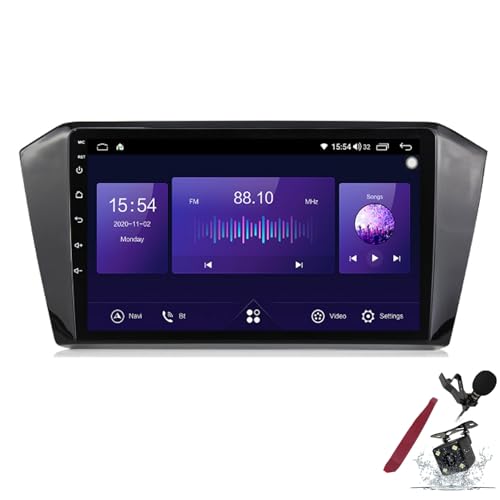 Autoradio Android 15 premium avec écran 2K de remplacement pour Passat B8