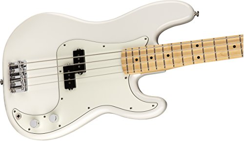 Fender Player Precision Bass, Polar White, Maple Fingerboard #TOP2