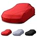Produktbild MyCarCover Porsche passend Stretch Soft Cover Indoor Autoplane Autoabdeckung Auto Car Cover Abdeckplane Schmutzabweisend Autogarage Staubdicht extrem Atmungsaktiv Autodecke (Rot)