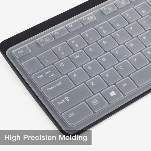 Funda Protectora Transparente de Silicona para Teclado HP USB Slim miniatura 4