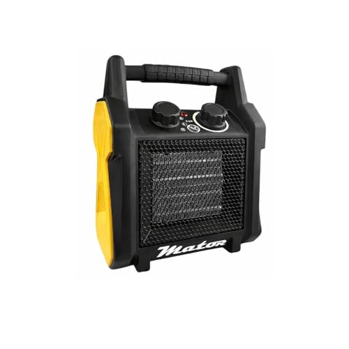 Calefactor Eléctrico Portátil 2000W, bajo consumo y con 3 modos de uso, protección antivuelco, compacto y sin emisiones, para interior y hogar.