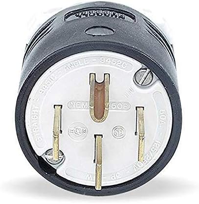 4 Wire Industrial Straight Blade Plug - Wiring DEVICE-HBL9451C